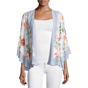 Joie “Cammie” Silk Floral Print Kimono M/L